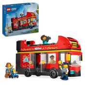 Lego City 60407 Red Double-Decker Sightseeing Bus