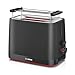 Bosch MyMoment Infuse TAT3M123GB 2 Slice Toaster - Black